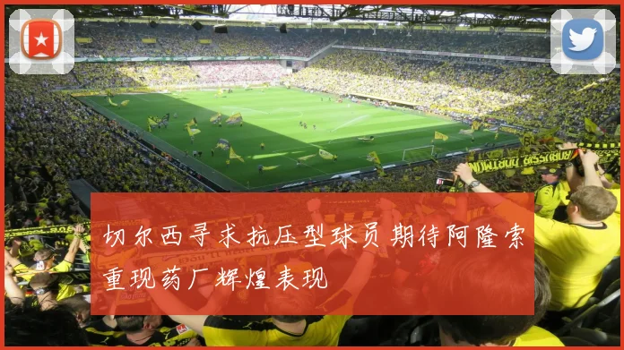 切尔西寻求抗压型球员期待阿隆索重现药厂辉煌表现